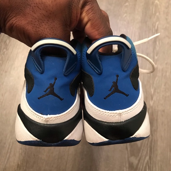 SOLD Nike Air Jordan 6 Rings Royal Blue Youth Size 1.5Y - Picture 6 of 8